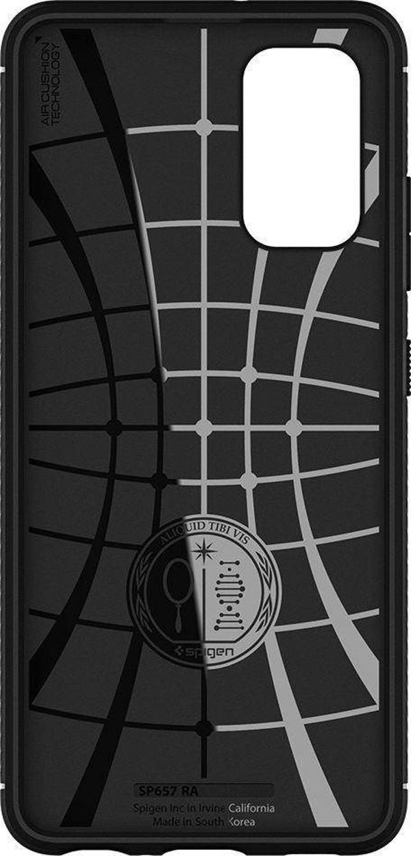 Θήκη Spigen Rugged Armor για Samsung Galaxy A52 / A52 5G - Μαύρο TPU