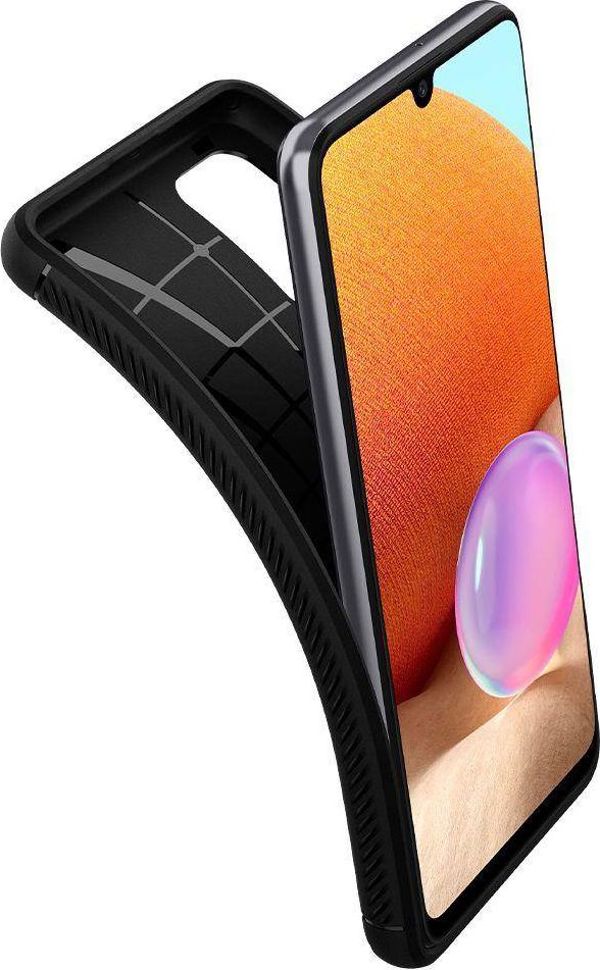 Θήκη Spigen Rugged Armor για Samsung Galaxy A52 / A52 5G - Μαύρο TPU