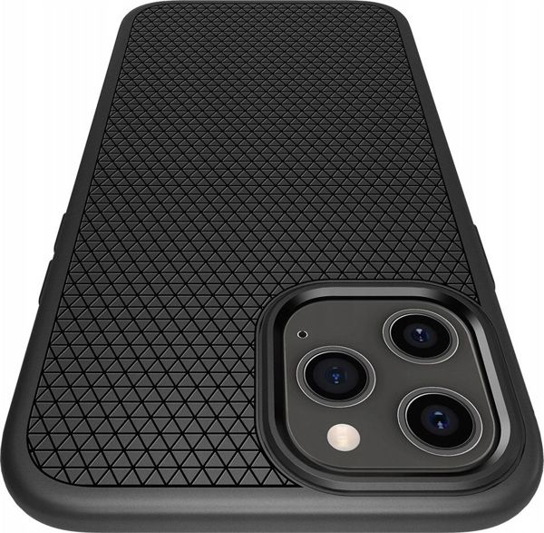 Spigen Spigen Liquid Air iPhone 12 mini 5,4" μαύρο ματ/black matte ACS01744