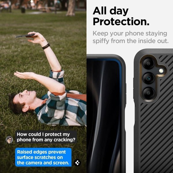 Spigen Spigen Core Armor Galaxy A15 4G / 5G Matte Black