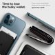 Spigen Valentinus MagSafe Card Holder για iPhone 12/13 - Θήκη Καρτών για MagSafe - Μαύρη