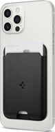Spigen Valentinus MagSafe Card Holder για iPhone 12/13 - Θήκη Καρτών για MagSafe - Μαύρη