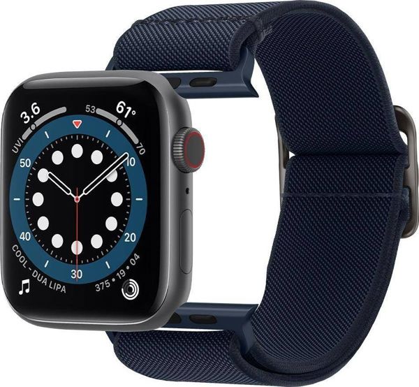 Spigen Fit Lite Λουράκι για Apple Watch 2/3/4/5/6/SE (42/44mm) Navy Blue