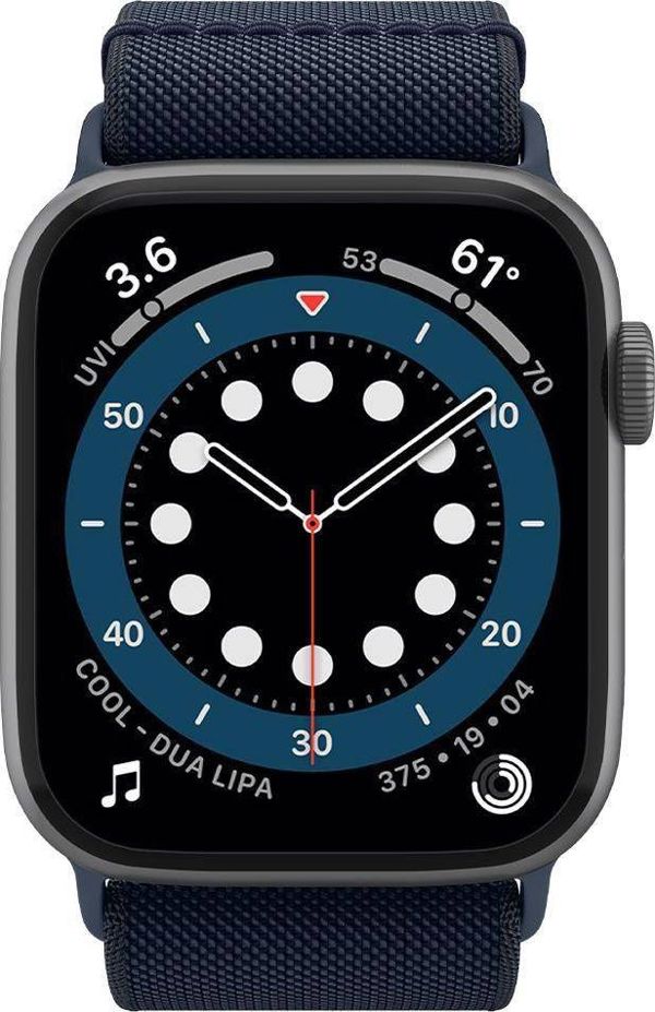 Spigen Fit Lite Λουράκι για Apple Watch 2/3/4/5/6/SE (42/44mm) Navy Blue