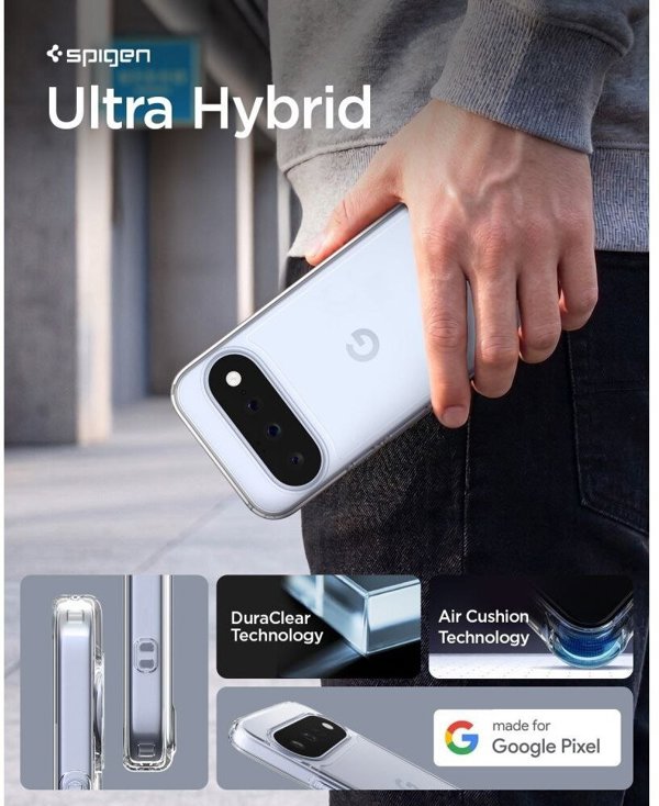 Spigen Etui Spigen Ultra Hybrid do Google Pixel 11 Crystal Clear