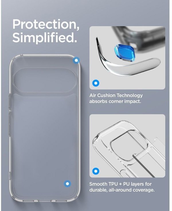Spigen Etui Spigen Ultra Hybrid do Google Pixel 11 Crystal Clear