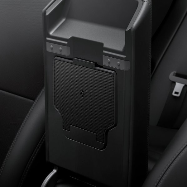Spigen Κρυφή Θήκη Οργάνωσης Κεντρικής Κονσόλας για Tesla Model 3 (2024), Μαύρο