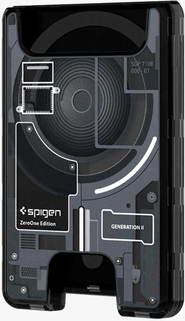 Spigen Ultra Hybrid Wallet MagSafe, zero one black