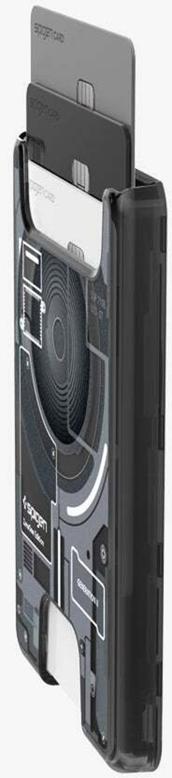Spigen Ultra Hybrid Wallet MagSafe, zero one black