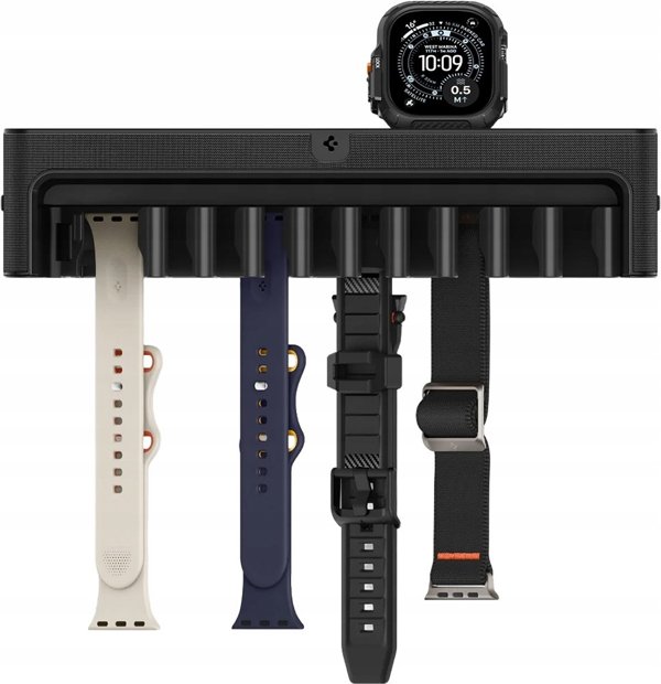 Spigen Apple Watch Band Organizer S341, Θήκη Αποθήκευσης Λουρακιών, Μαύρο