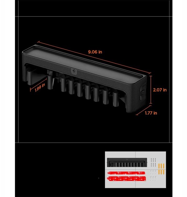 Spigen Apple Watch Band Organizer S341, black