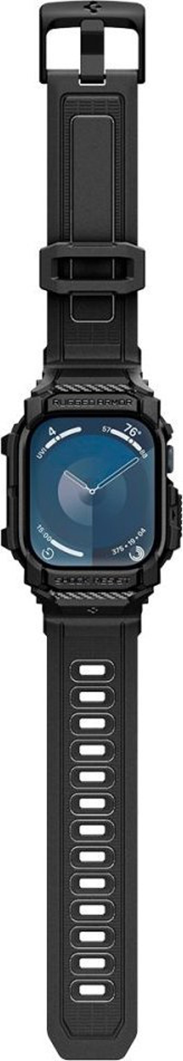 Spigen Rugged Armor Pro Θήκη για Apple Watch 10 (46mm) - Μαύρο