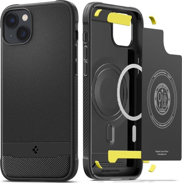 Spigen Rugged Armor MagSafe Θήκη για Apple iPhone 14 - Matte Black