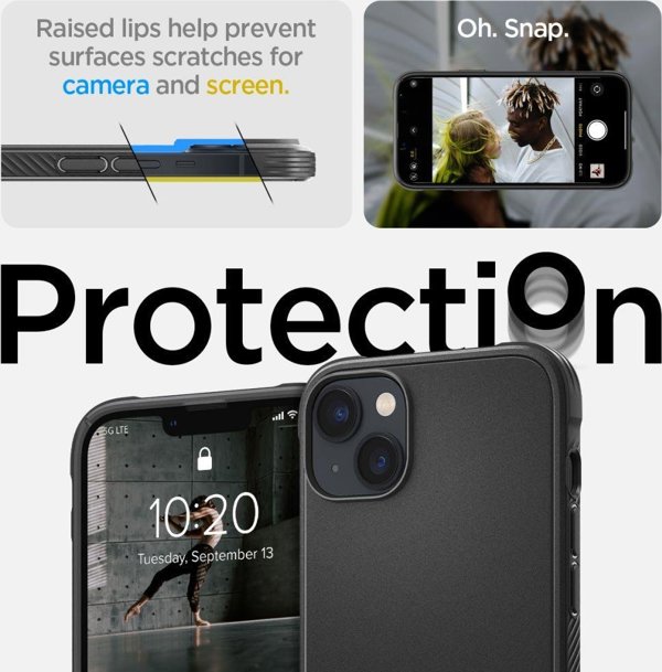 Spigen Rugged Armor MagSafe Θήκη για Apple iPhone 14 - Matte Black