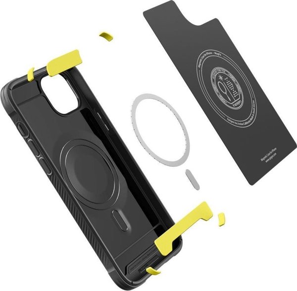 Spigen Rugged Armor MagSafe Θήκη για Apple iPhone 14 - Matte Black
