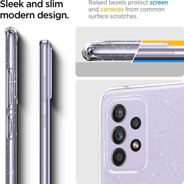 Spigen Θήκη Liquid Crystal για Samsung Galaxy A72 - Glitter Crystal