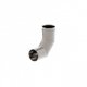 SpiroFlex Γωνία Καμινάδας 90° Μονότοιχη 80mm Turbo - Ανοξείδωτη Κατασκευή