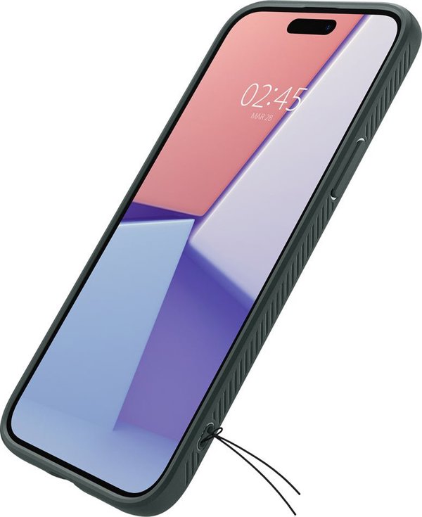 Spigen Liquid Air, άβυσσος πράσινο - iPhone 15 Plus