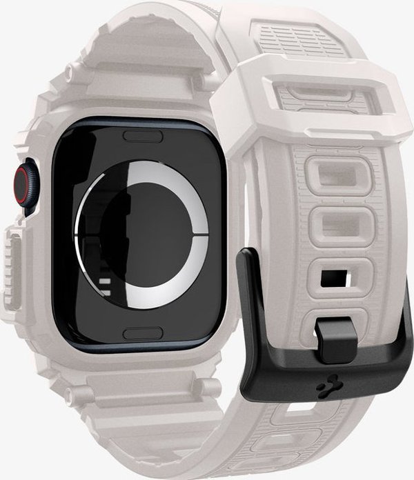 Spigen Rugged Armor Pro Θήκη με Λουράκι για Apple Watch 10 42mm, Dune Beige