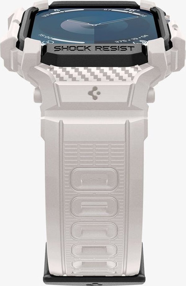 Spigen Rugged Armor Pro Θήκη με Λουράκι για Apple Watch 10 42mm, Dune Beige