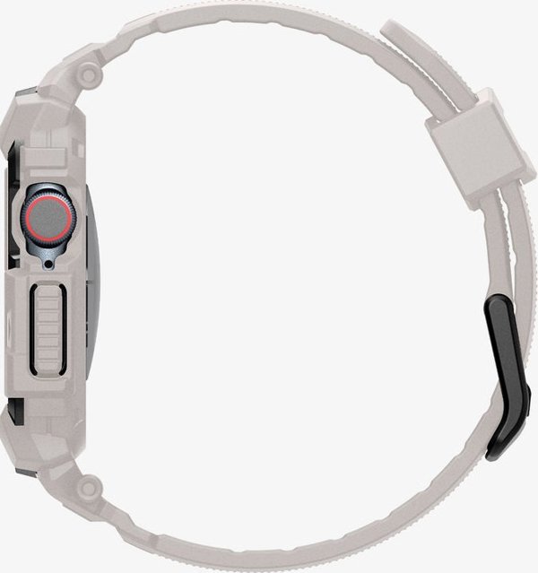 Spigen Rugged Armor Pro Θήκη με Λουράκι για Apple Watch 10 42mm, Dune Beige