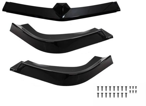 Splitter przedni Mercedes Benz W204 11-13 Gloss Black
