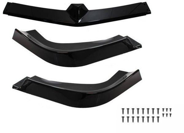 Splitter przedni Mercedes Benz W204 11-13 Gloss Black
