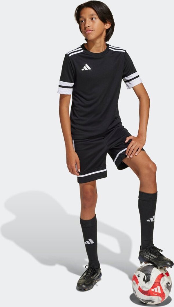 Spodenki dla dzieci adidas Squadra 25 czarne JN5459 164cm