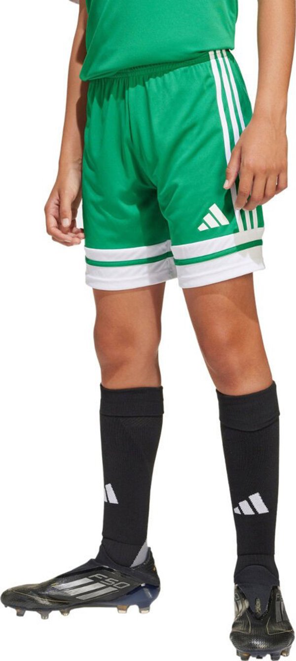 Spodenki dla dzieci adidas Squadra 25 zielone JN7484 116cm