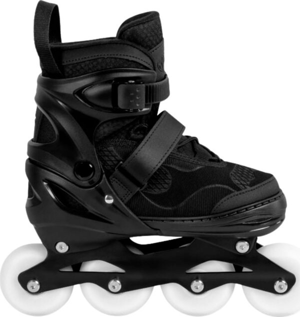 Spokey Firefly Roller Πατίνια Ρυθμιζόμενα, Μαύρο-Άσπρο, Μέγεθος 39-42