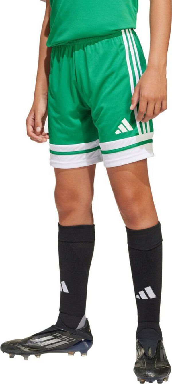 Spodenki dla dzieci adidas Squadra 25 zielone JN7484 140cm