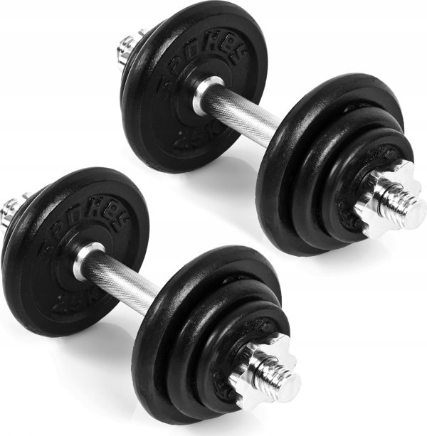 Spokey Egir Σετ Αλτήρες Kettlebell 2 x 10 kg από Χυτοσίδηρο