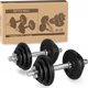Spokey Egir Σετ Αλτήρες Kettlebell 2 x 10 kg από Χυτοσίδηρο