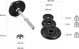 Spokey Egir Σετ Αλτήρες Kettlebell 2 x 10 kg από Χυτοσίδηρο