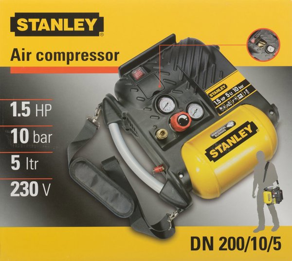 Συμπιεστής STANLEY 10bar 5L (AIR-BOSS)