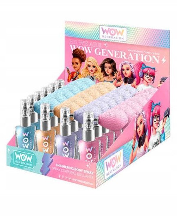 Spray σώματος με γκλίτερ WoW Generation WOW 00014