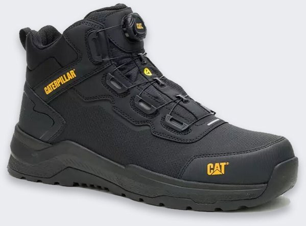 SPWS Buty Caterpillar Inductor Tech Mid BOA S3S BLACK
