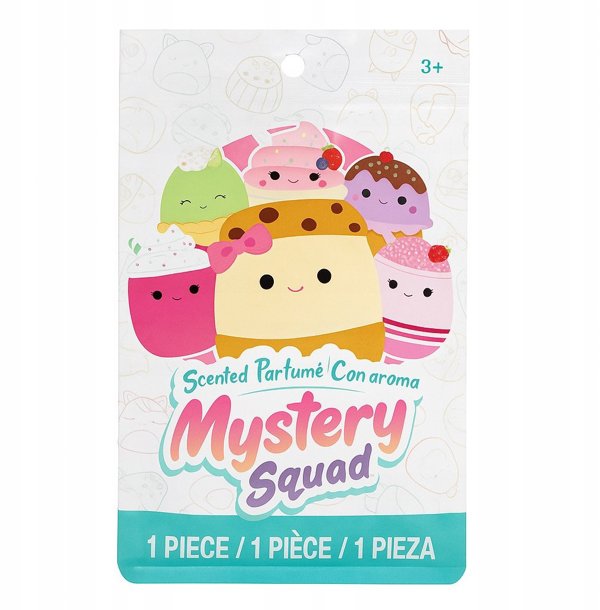 Squishmallows SQUISHMALLOWS Μυστική Ομάδα W18 Αρωματισμένο λούτρινο παιχνίδι, 12 εκ.