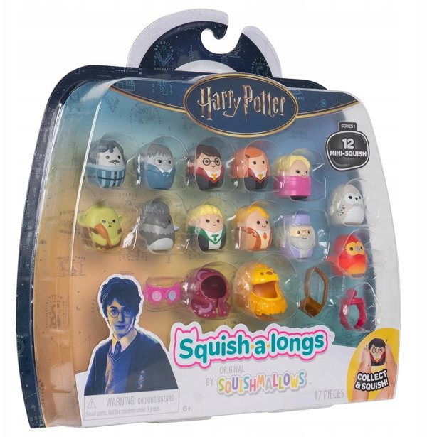 Squish-a-longs By Squishmallow, Harry Potter collectible figures, 12 pcs