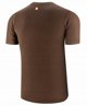 Ανδρικό μπλουζάκι με κοντό μανίκι OUTDOOR WOOL PRO καφέ M - GORY 11