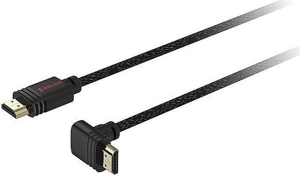 Ssupd Ssupd Meshroom HDMI 2.1 Kabel - 90 Grad gewinkelt, 8K, 2m, schwarz
