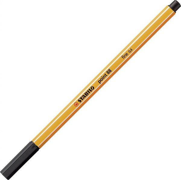 Stabilo Point 88 Fineliner Στυλό, Σετ 50 Τεμαχίων, Πολύχρωμα, Εξαγωνικό Σχήμα
