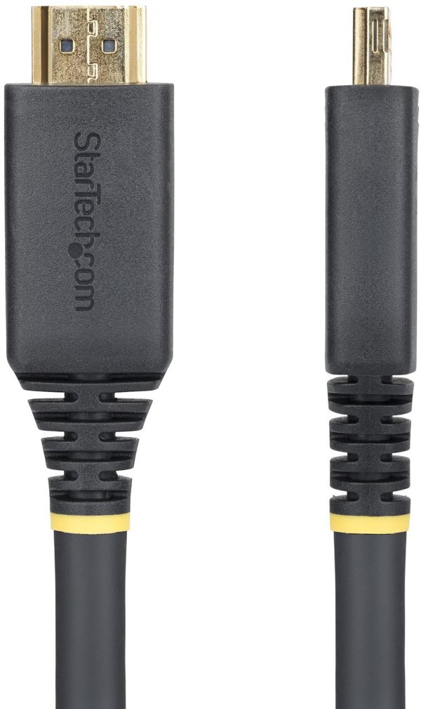STARTECH.COM 10m Aktives High Speed HDMI Kabel mit Griffsteckern 4K 60Hz und 1440p 144Hz 18Gbps UHD HDMI Arc Kabel mit TPE-Mantel