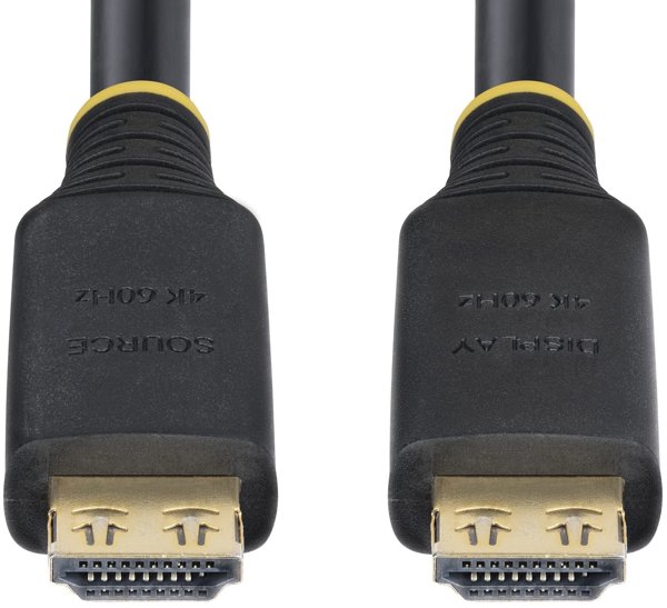 STARTECH.COM 10m Aktives High Speed HDMI Kabel mit Griffsteckern 4K 60Hz und 1440p 144Hz 18Gbps UHD HDMI Arc Kabel mit TPE-Mantel
