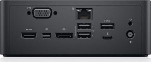 Dell TB18DC Thunderbolt Docking Station - Σταθμός Αναπαραγωγής με HDMI, DisplayPort, VGA & Gigabit Ethernet, Μαύρο