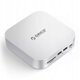 Orico MiniLink 9w1 Docking Station με θήκη για σκληρό δίσκο - ασημί