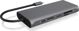 Icy Box DK4050-CPD USB-C Docking Station - Σταθμός Σύνδεσης και Αναπαραγωγέας για Laptop