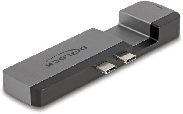 Stacja/replikator Delock Dockingstation für MacBook Pro / MacBook Air Thunderbolt™ 4 mit 5K Auflösung / 100 W PD / 10 Gbps Hub / LAN / Audio