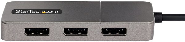StarTech MST14CD123DP εξωτερική κάρτα γραφικών USB 4096 x 2160 px Γκρι