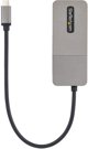 StarTech MST14CD123DP εξωτερική κάρτα γραφικών USB 4096 x 2160 px Γκρι